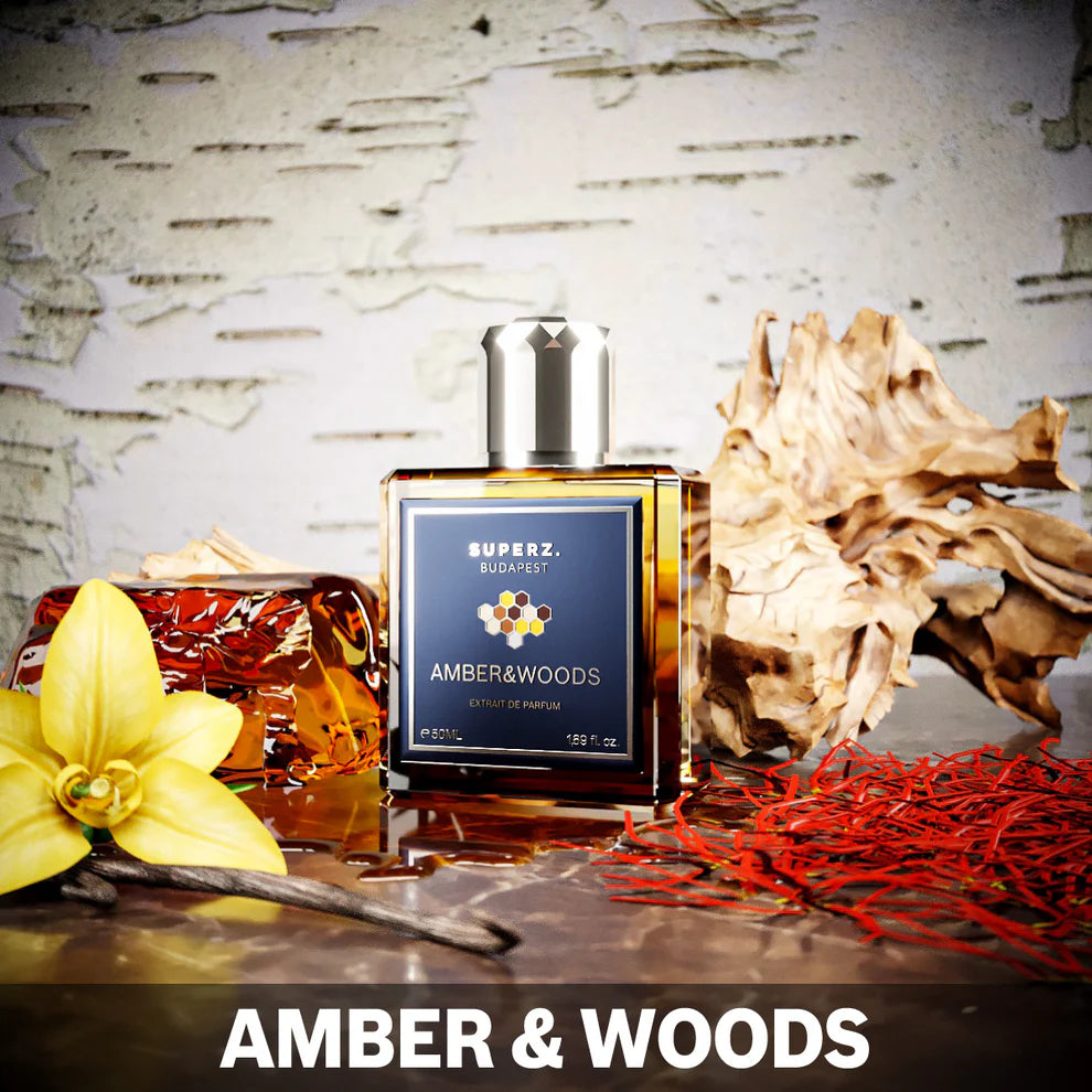 Superz Amber & Woods Unisex Extrait De Parfum