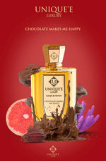 Load image into Gallery viewer, Unique'e Luxury Chocolate Makes Me Happy Unisex Extrait De Parfum