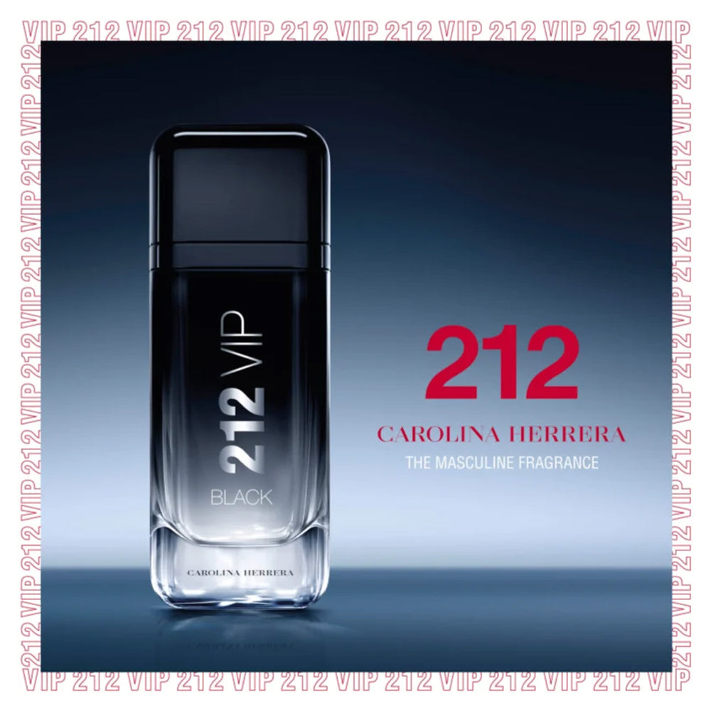 Carolina Herrera 212 VIP Black For Men Eau De Parfum